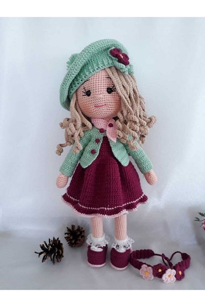 Oyuncakpark Ruya Bebek Amigurumi Organik Oyuncak Trendyol