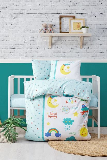 Cotton Box Tatli Ruyalar Mint Bebek Nevresim Takimi Trendyol