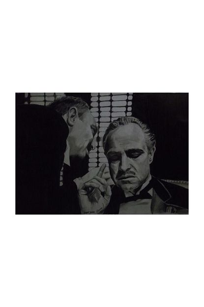 tokyo godfather karakalem cizimi fiyati