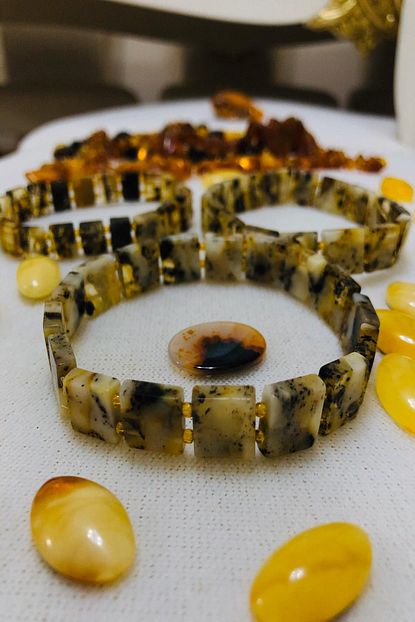 Seyhan Tesbih Rolex Siyah Damarli Yetiskin Damla Kehribar Bileklik 8681225094504 Trendyol