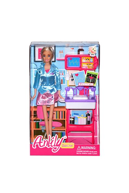 Nubutik S Kiz Cocuk Anlily Doktor Bebek Seti Trendyol