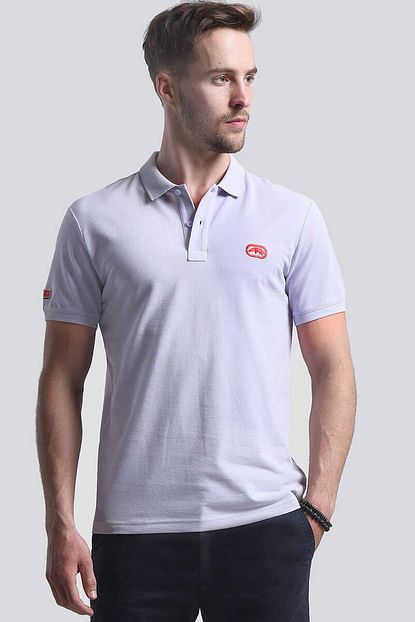 Ecko Unltd Lila Erkek Baskili Polo Yaka T Shirt Polo Tee Trendyol