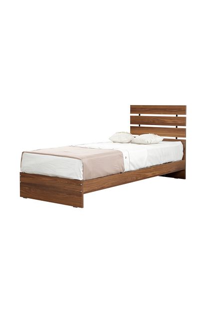 Pasific Home Huga Tek Kisilik Ahsap Karyola Ceviz 100lk 100 200