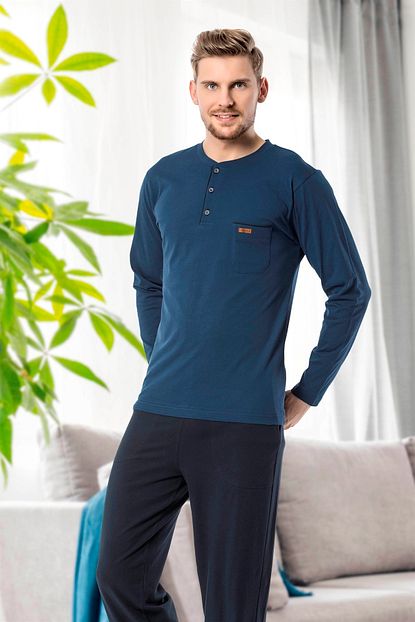 Kly Cok Rahat Pamuk Penye Battal Pijama Takimi Trendyol