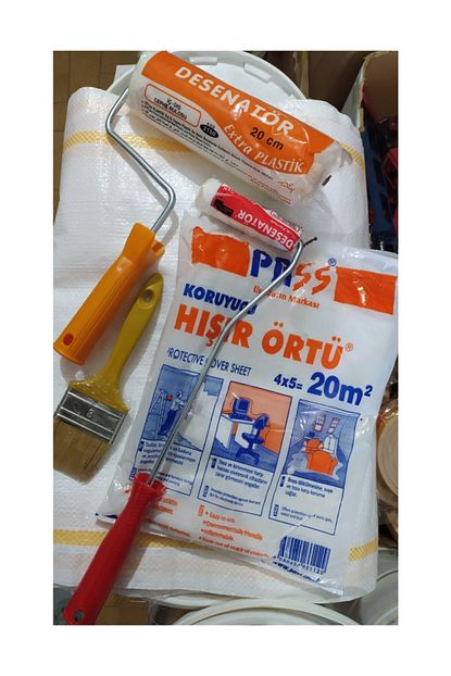 Pass Boya Badana Seti Rulo Ortu Firca Parmak Rulo Trendyol