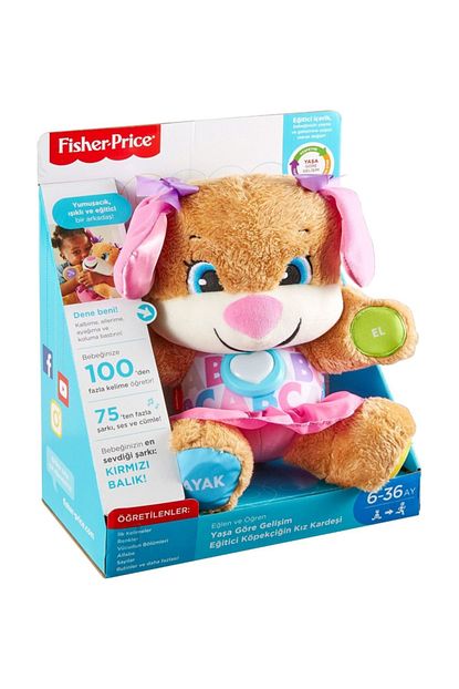 Fisher Price Yasa Gore Gelisim Egitici Kopekcikgin Kiz Kardesi Trendyol