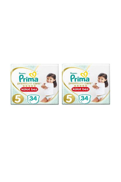 Prima Premium Care Kulot Bebek Bezi 5 Numara Junior 68 Adet 12 17 Kg Trendyol