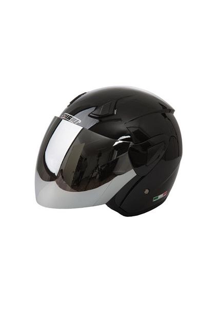 Sway Sw 706 Siyah Yarim Acik Motosiklet Kaski Renkli Vizor Trendyol