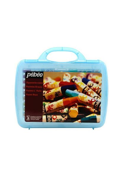Temel Pebeo 36 Renk Plasik Cantali Pastel Boya Trendyol