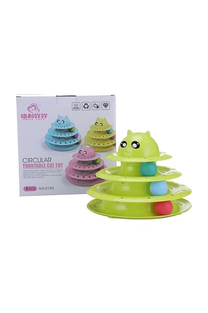 Pet Zoom Kedi Baslikli 3 Katli Oyuncak Trendyol