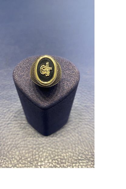 Altincim Erkek Osmanli Tugrali Altin Yuzuk Trendyol