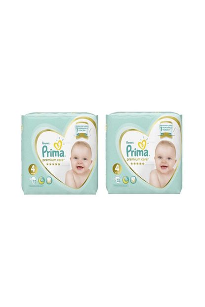 Prima Premium Care Bebek Bezi 4 Numara Maxi 64 Adet Trendyol