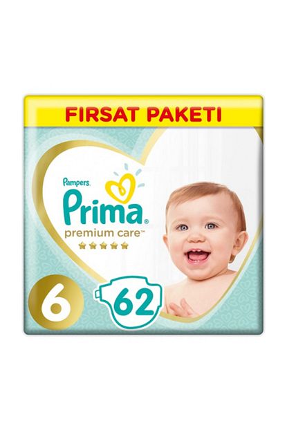 prima premium care bebek bezi premium care 6 beden 62 adet fiyati yorumlari trendyol