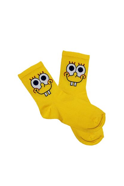 Cats Socks Sunger Bob Desenli Corap Trendyol