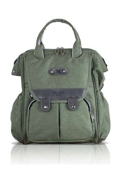 My Valice Smart Bag Tiny Usb Li Anne Bebek Bakim Ve Sirt Cantasi Haki Trendyol