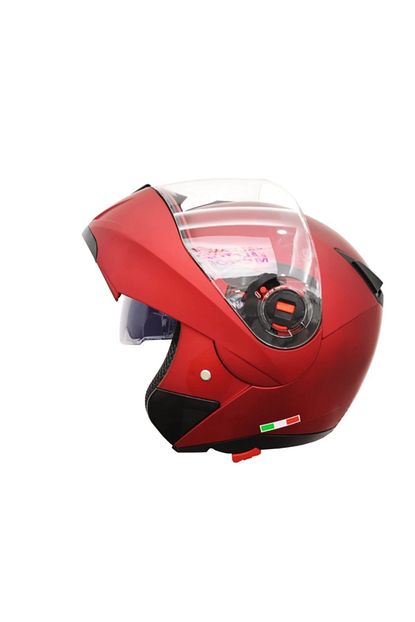 Monero Free M 961 Mat Kirmizi Motosiklet Kaski 11968393 Trendyol