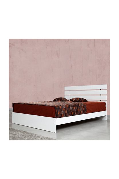 Pasific Home Huga Cift Kisilik Beyaz Ahsap Karyola 150lk 150x200 Baslikli Karyola Beyaz Yatak Odasi Karyola Trendyol