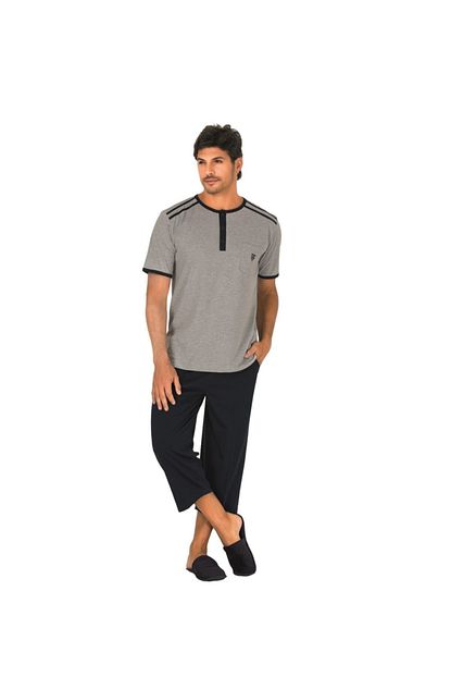 Style Senfoni Erkek Kapri Pijama Trendyol