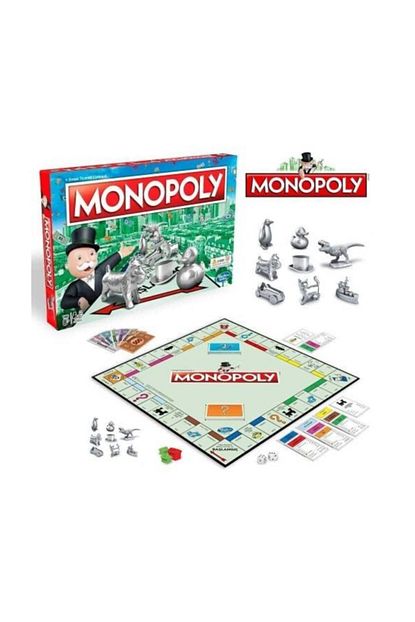 Hasbro Games Monopoly Klasik Yeni Piyon Serisi Aile Oyunu Trendyol