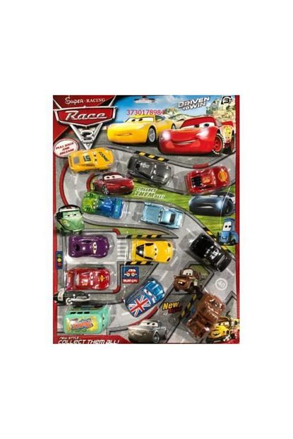 Hippo Cars Simsek Mcqueen Ve Arkadaslari 12 Adet Plastik