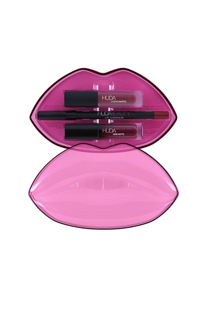 Huda Beauty Matte Cream Lip Set Bawse And Famous Trendyol