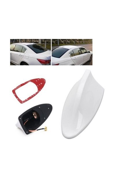 Unikum Renault Scenic Elektrikli Shark Kopek Baligi Anten Beyaz Balina Tavan Anteni Trendyol