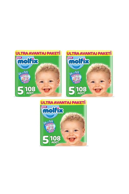 Molfix 5 Numara Junior 24 Lu Bebek Bezi Fiyatlari Ozellikleri Ve Yorumlari En Ucuzu Akakce