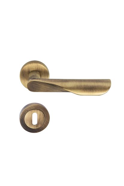 Hafele Antik Bronz Curve Kapi Kolu Oda Trendyol