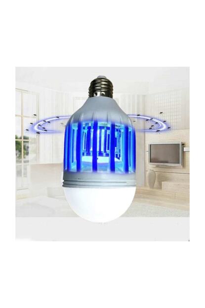 Aukes Dizevimi Sinek Oldurucu 3 Kademeli Led Ampul Sineklik Savar Led Gece Lambasi Sineksavar Trendyol