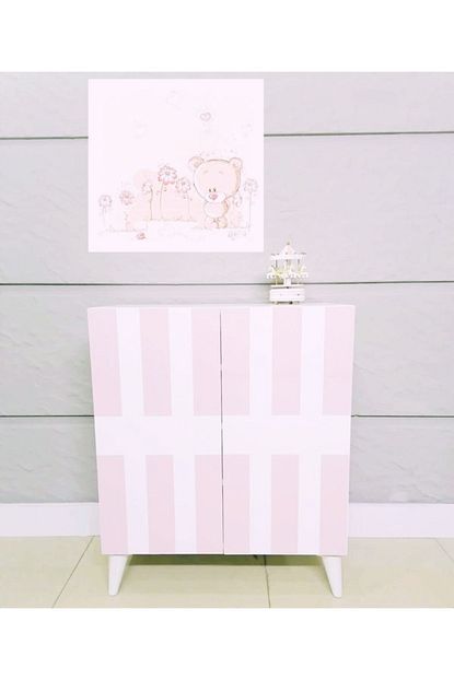 Mas Wooden Violetta Ayakkabilik Bebek Dolabi Beyaz Midi Mas0629 Trendyol