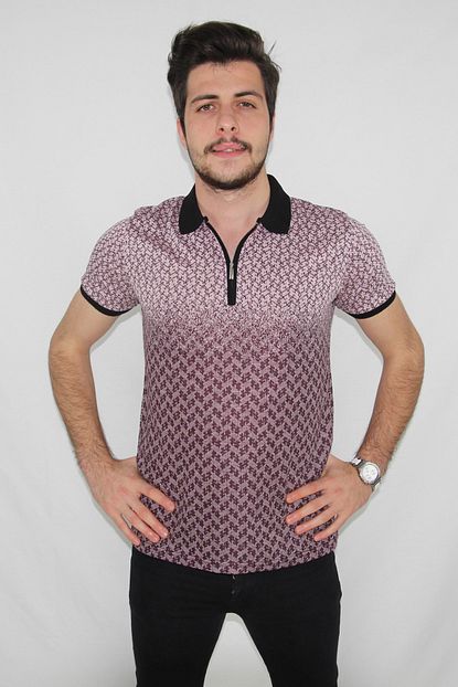 Blackcoach Bordo Erkek Polo Yaka Slim Fit T Shirt Trendyol