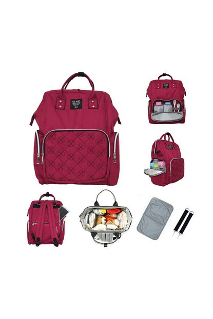 Lal Baby All Plus Bebek Bakim Cantasi Bordo Trendyol