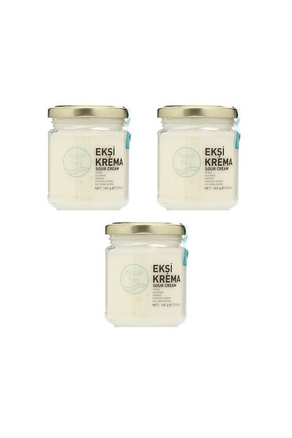 Hyggefisk Eksi Krema Sour Cream 3x160 Gr Trendyol