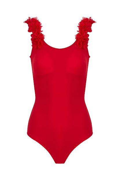Sailor Swimwear Kadin Cicekli Mayo Trendyol