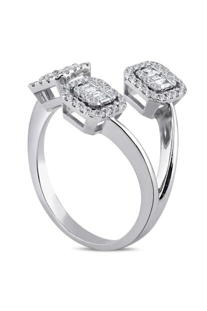 If Pirlanta 0 45 Ct Pirlanta Baget Yuzuk Trendyol