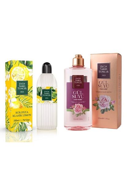 Eyup Sabri Tuncer Limon Kolonyasi Gul Suyu 200 Ml 350 Ml Trendyol