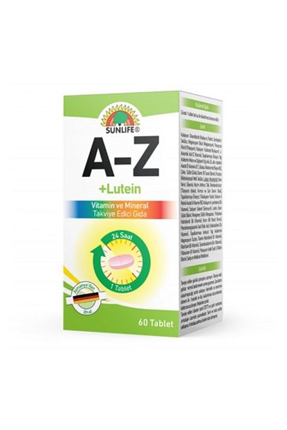 sunlife a z vitamin lutein tablet 60