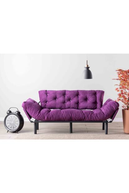 Pafu Nitta Uclu Kanepe Mor Trendyol