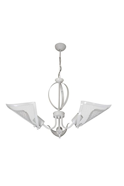 Evasist Kanat Avize Uclu Beyaz Modern Salon Avize Trendyol