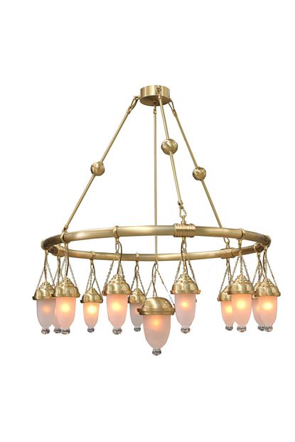 Ustun Avize Fabrikasi Osmanli Model Acik Eskitme Pirinc Avize 10 1 Kandil 100 Cm Trendyol