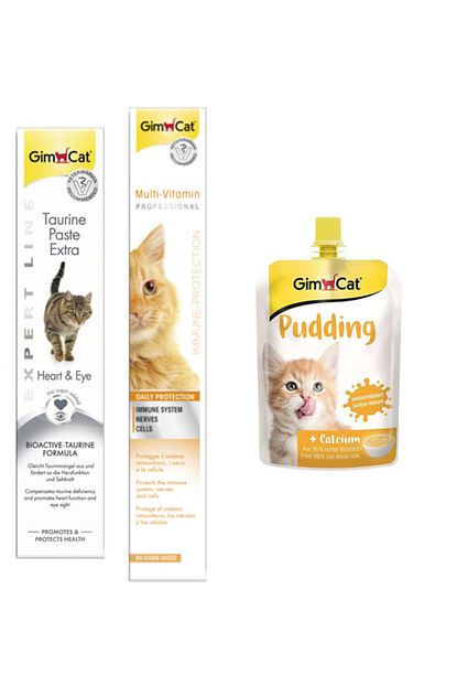 Gimcat Kalp Ve Goz Sagligi Destekleyici 50gr Kedi Macunu 100gr Classic Kalsiyum Kedi Pudingi 150 Gr Gcts86 Trendyol