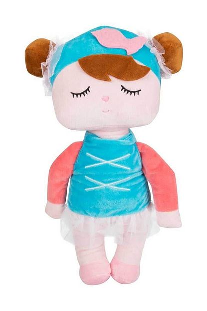 B Plush Angela Bebek Uyku Arkadasi Elbiseli 42 Cm Mavi Elbise Trendyol