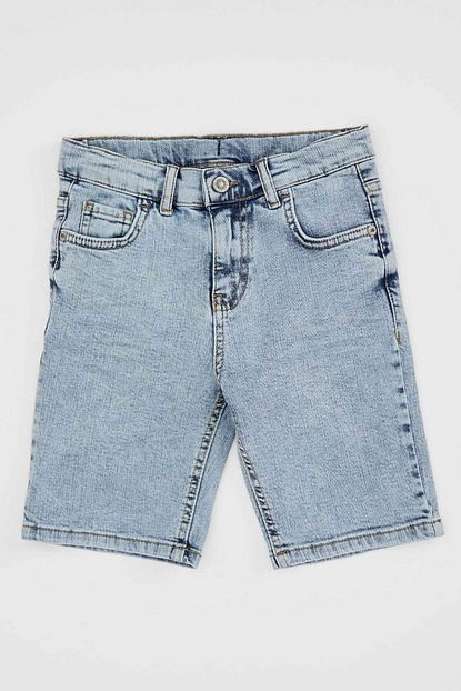 Defacto Erkek Cocuk Jean Sort Trendyol