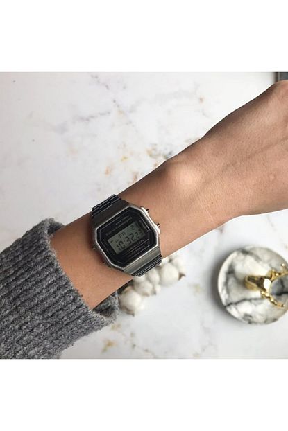 Oqqo Siyah Retro Saat Trendyol