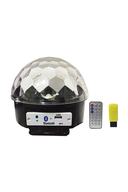 Thorqtech Bluetooth Mp3 Muzik Calabilen Sihirli Led Disko Topu 6 Renkli Usb Sese Duyarli Trendyol