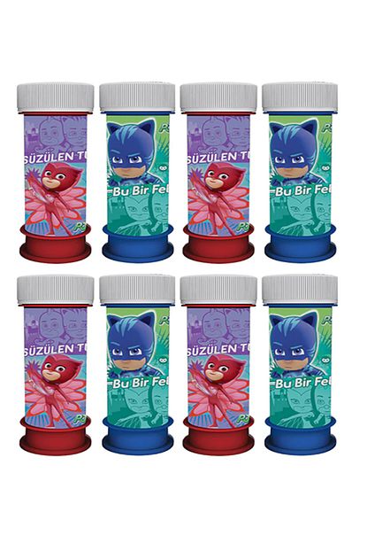 Parti Dolabi Pija Maskeliler Pj Masks Kopuk Hediyelik Pijamaskeliler Baloncuk Trendyol