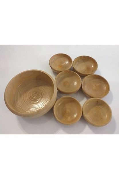 Ahsap Cerezlik 7 Li Set Trendyol