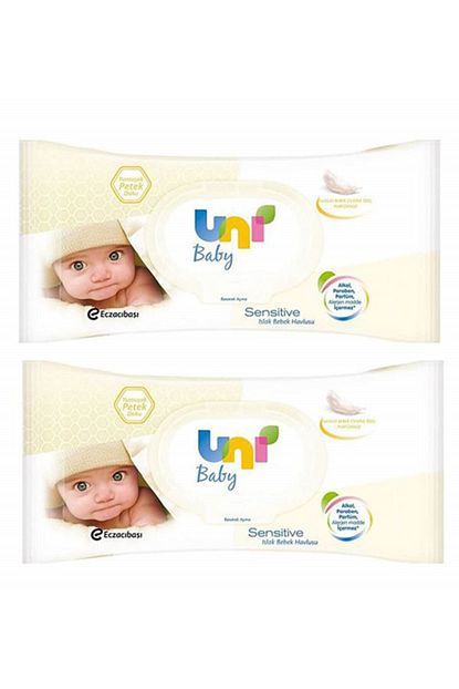 Uni Baby Sensitive Islak Bebek Havlusu 2x56 112 Yaprak Trendyol