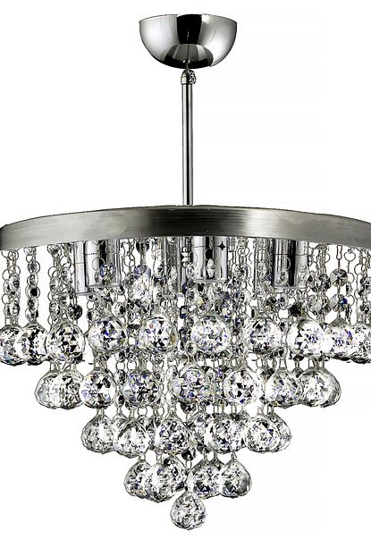 Trendylight Rima 6 Li Yuvarlak Sade Kristal Tasli Avize Trendyol