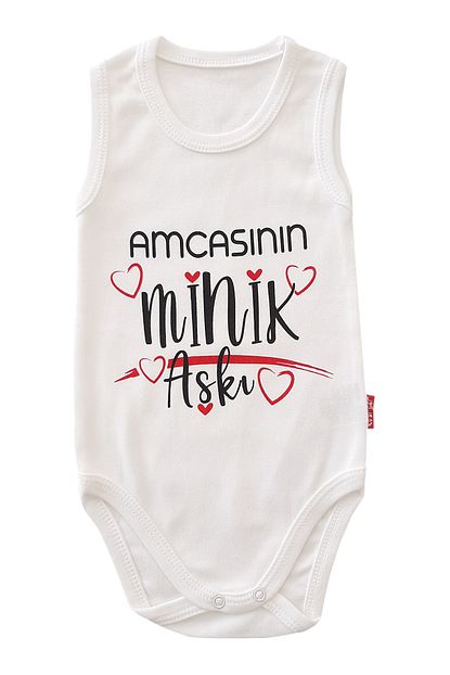 Lullaby Amcasinin Minik Aski Yazili Bebek Zibin Citcitli Body Trendyol